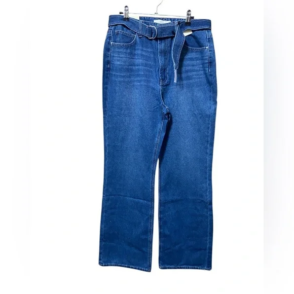 NWT Francesca’s Emilia Front Tie Flare Jeans - Picture 3 of 5